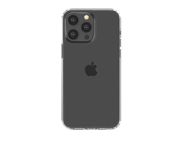 Protectie spate Devia Shark Series pentru Apple iPhone 14 Pro (Transparent)