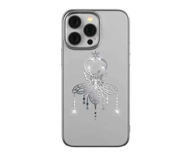 Protectie Spate Devia Summer Series Protective pentru Apple iPhone 14 Pro (Argintiu)