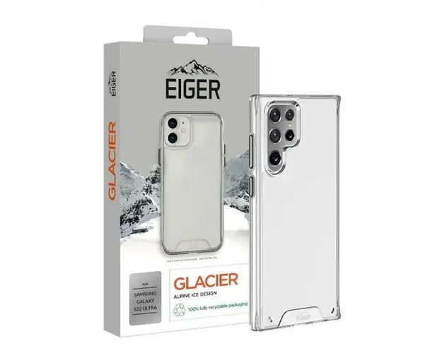 Protectie spate Eiger Glacier pentru Samsung Galaxy S22 Ultra (Transparent)