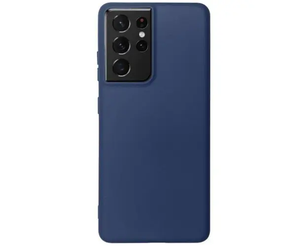 Protectie Spate Just Must Candy JMSILCNDS21UN pentru Samsung Galaxy S21 Ultra (Albastru)