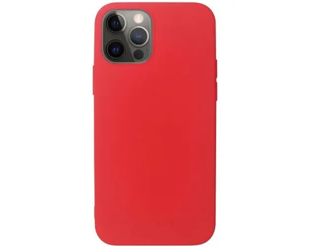 Protectie Spate Just Must Candy JMSILCNDIXIIPR pentru Apple iPhone 12, iPhone 12 Pro (Rosu)