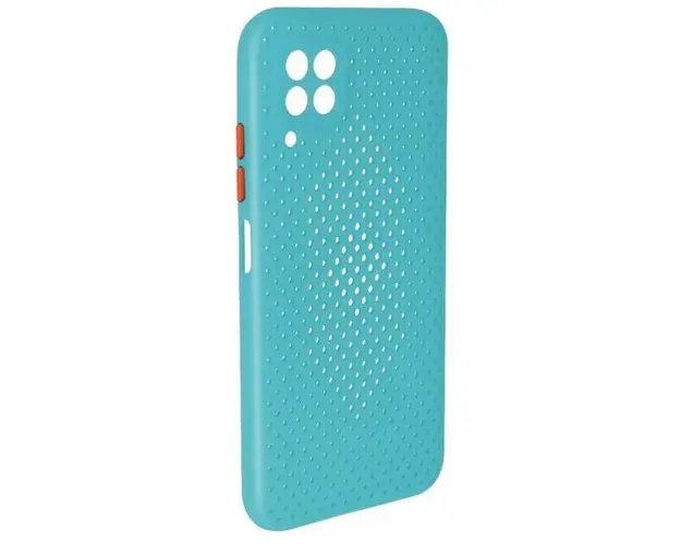 Protectie Spate Lemontti Bubble LEMHBP40LTZ pentru Huawei P40 Lite (Turcoaz)