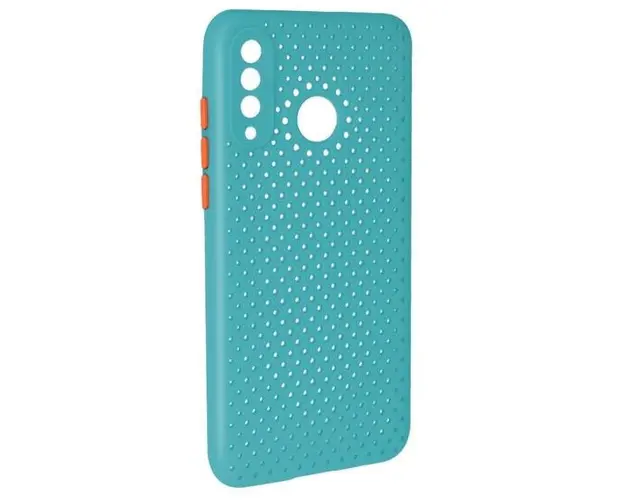 Protectie Spate Lemontti Bubble LEMHBP30LTZ pentru Huawei P30 Lite (Turcoaz)