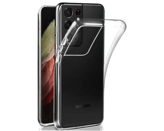 Protectie Spate Lemontti LEMHSILS21UTR pentru Samsung Galaxy S21 Ultra (Transparent)