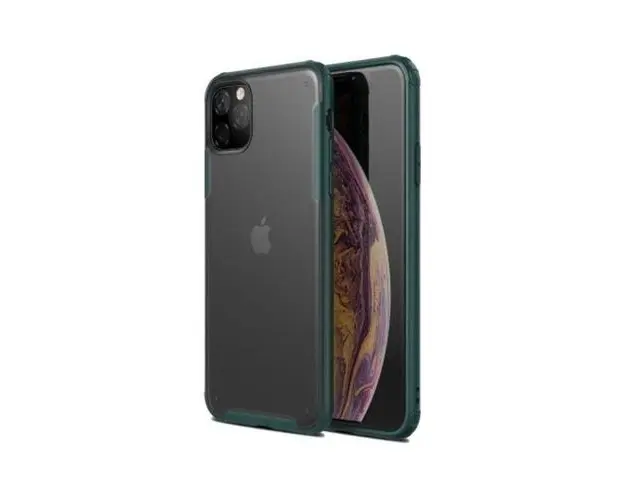 Protectie Spate Lemontti Magic Armor SYA00721201B pentru Apple iPhone 11 Pro Max (Verde inchis)