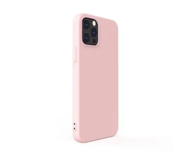 Protectie Spate Lemontti Silicon Soft Slim LEMSSXIIPPS pentru Apple iPhone 12 / 12 Pro (Roz)