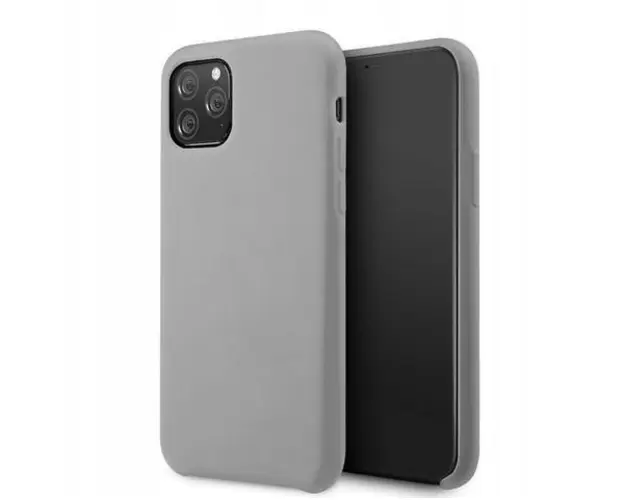 Protectie Spate Lemontti Silicone Lite LEMHSLIXIIPG pentru Apple iPhone 12 / 12 Pro (Gri)