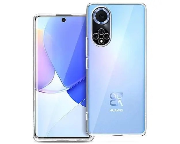 Protectie Spate Lemontti Silicon pentru Huawei Nova 9 (Transparent) 