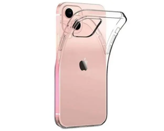 Protectie spate Lemontti Silicon pentru Apple iPhone 14 Plus (Transparent)