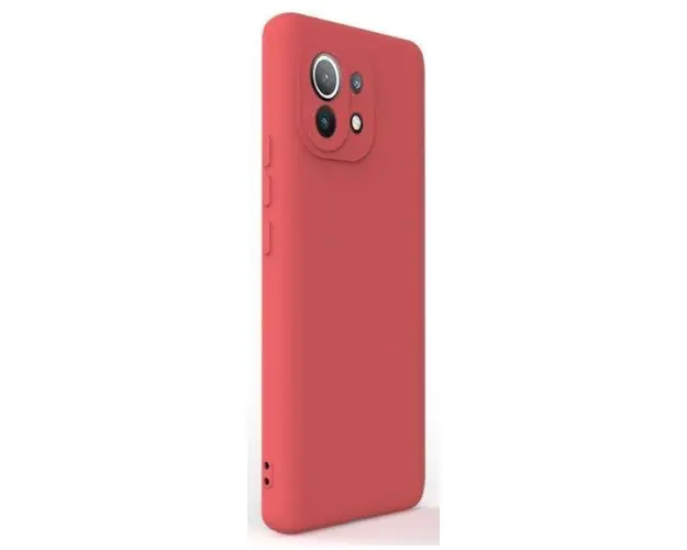 Protectie Spate Lemontti Soft Slim LEMSSXMI11SR pentru Xiaomi Mi 11 (Rosu)