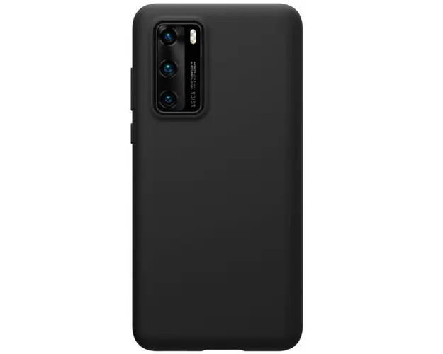 Protectie Spate Nillkin Flex Pure Liquid pentru Huawei P40 (Negru)