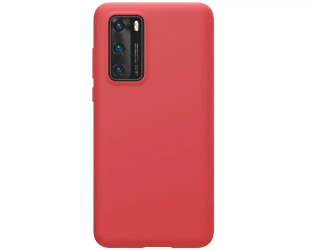 Protectie Spate Nillkin Flex Pure Liquid pentru Huawei P40 (Rosu)