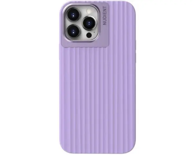 Protectie spate Nudient Bold pentru Apple iPhone 13 Pro Max (Violet)