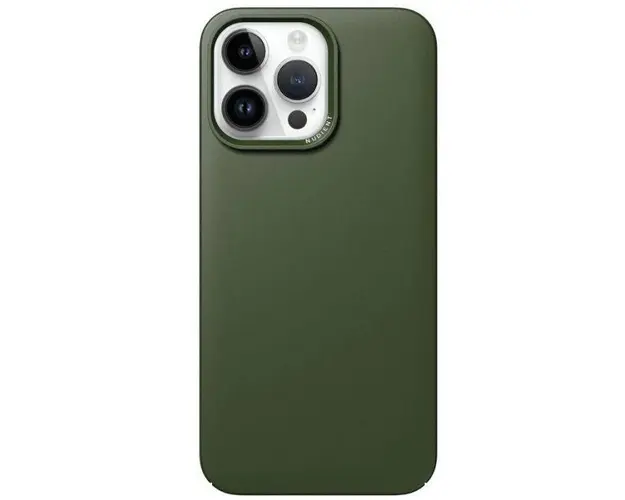 Protectie Spate Nudient Thin pentru Apple iPhone 14 Pro Max (Kaki)