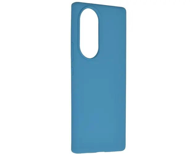 Protectie Spate Techsuit Soft Edge Silicone pentru Huawei Honor 70 (Albastru)