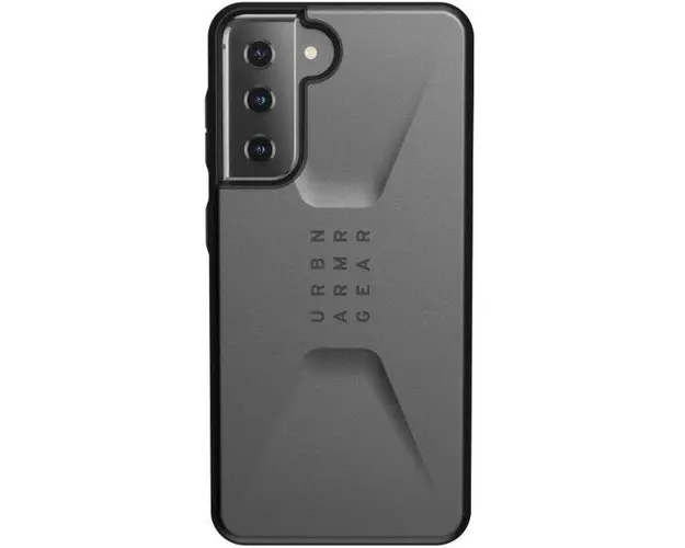 Protectie Spate UAG Civilian Series 21281D113333 pentru Samsung Galaxy S21/S21 5G (Argintiu)