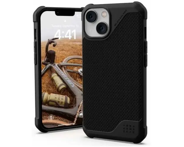 Protectie Spate UAG Metropolis LT Magsafe pentru Apple iPhone 14 Plus (Negru)