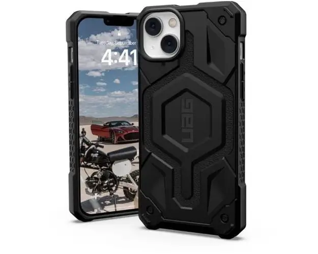 Protectie spate UAG Monarch Pro Magsafe pentru Apple iPhone 14 Plus (Negru)