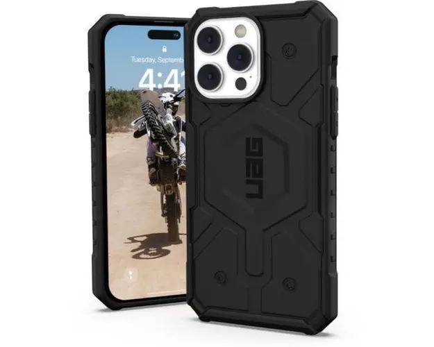 Protectie spate UAG Pathfinder pentru Apple iPhone 14 Pro Max, Magsafe (Negru)