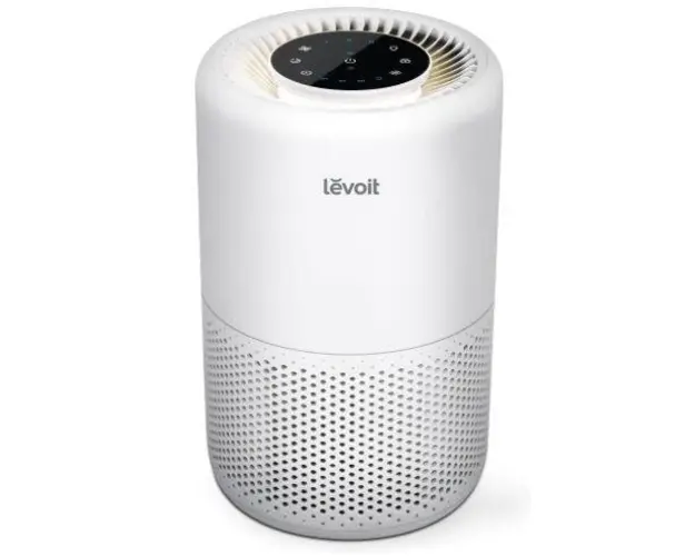 Purificator de Aer Smart Levoit Core 200S, Wi-Fi, Filtru 3 in 1 True HEPA H13, Carbon Activ, Remote Control, Super Silent, Compatibli cu Alexa/Google Home, Touch Screen (Alb)