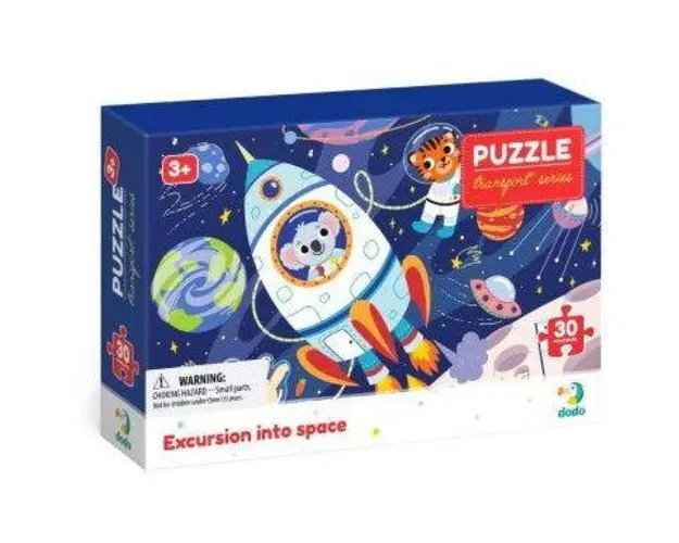 Puzzle - Calatorie prin spatiu (30 piese)