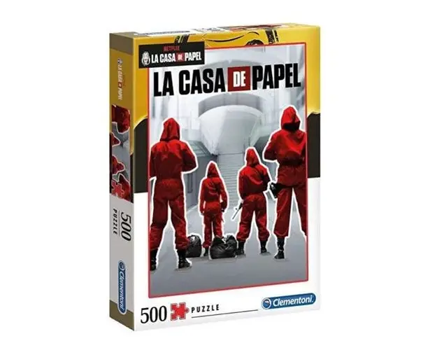 Puzzle Clementoni High Quality - La Casa de Papel, 500 piese
