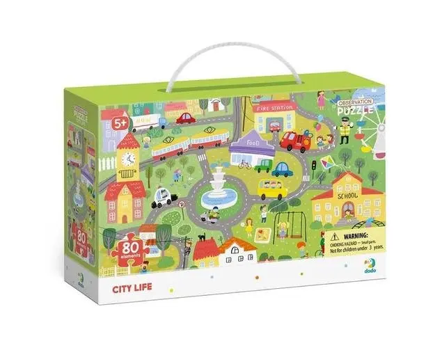 Puzzle - Orasul (80 piese)