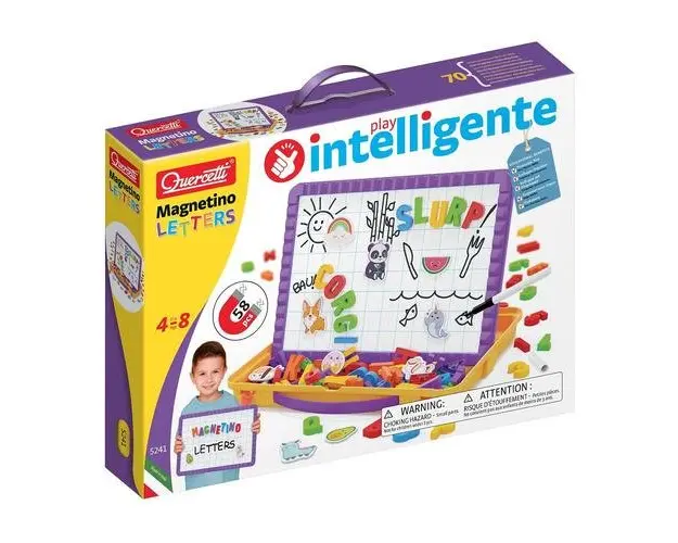 Joc Quercetti Magnetino Litere Mari