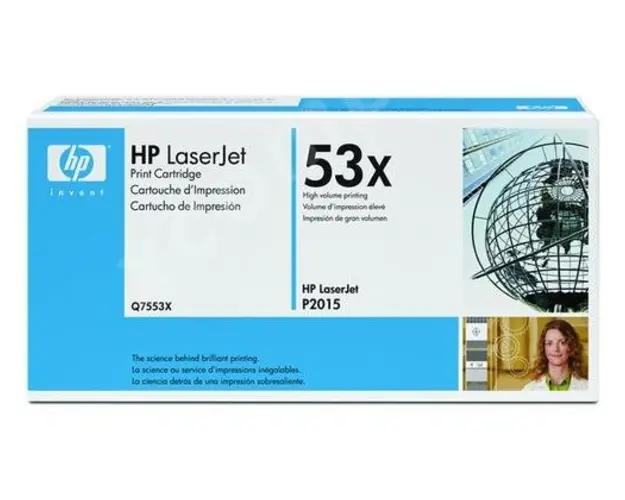 Toner HP Q7553X (Negru)