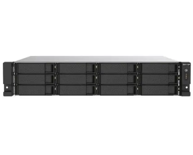 NAS QNAP TS-1273AU-RP-8G, 12 Bay-uri, Procesor AMD Ryzen™ Embedded V1500B quad-core 2.2 GHz, 8 GB DDR4