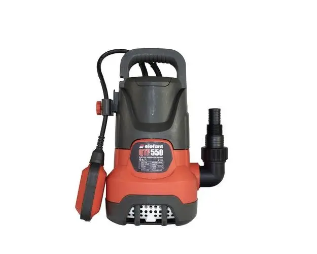 Pompa submersibila Elefant QTP550, 550 W, Inaltime max 9 m, 13500 l/h