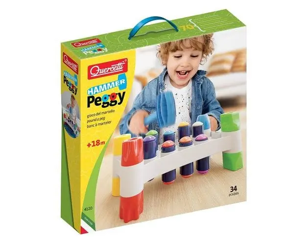Joc Quercetti Hammer Peggy