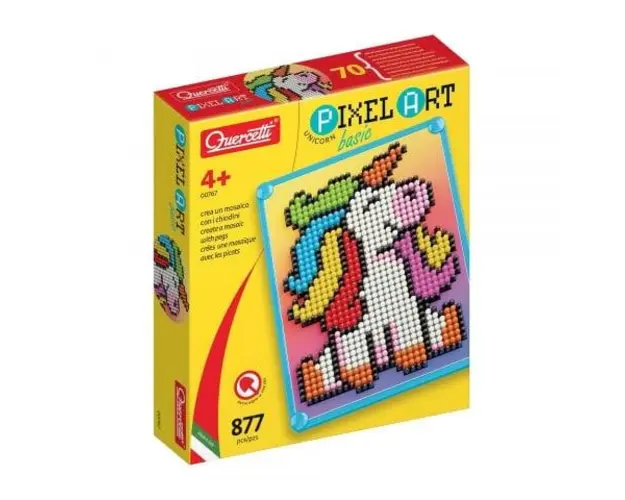 Joc Quercetti Pixel Art Basic Unicorn