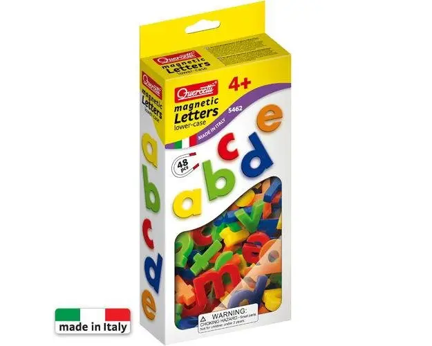 Set 48 litere magnetice mici Quercetti Q05462
