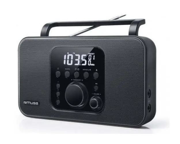 Radio portabil Muse M-091 R, FM (Negru)