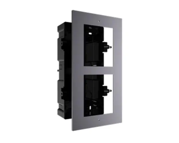 Rama montaj ingropat, 2 module, pentru Interfon modular - HIKVISION, DS-KD-ACF2