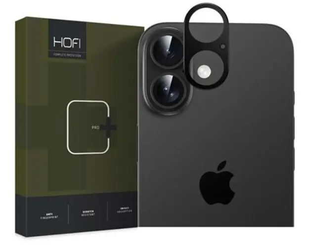 Rama protectie Camera spate HOFI ALUCAM PRO+ pentru Apple iPhone 16 Plus / 16, Neagra