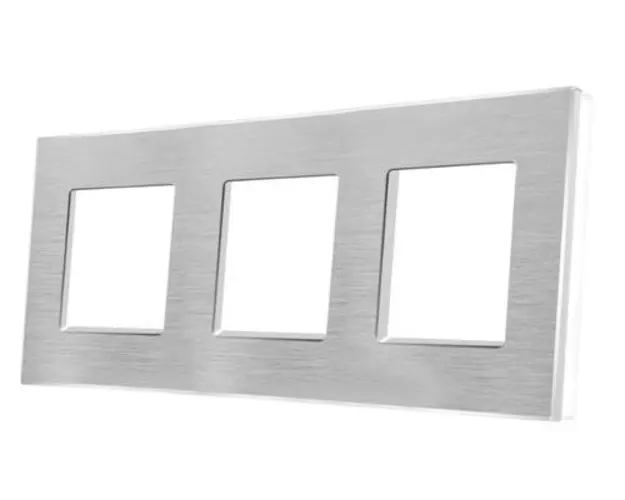 Rama Tripla din Aluminiu LUXION (Alb)