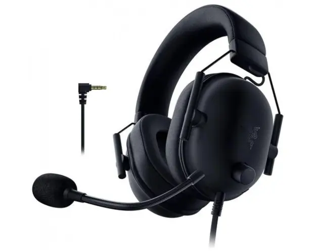 Casti Gaming Razer BlackShark V2 X Xbox, Jack 3.5mm, Microfon, Compatibil Xbox Series X/S, PC, Mac, Android/iOS (Negru)