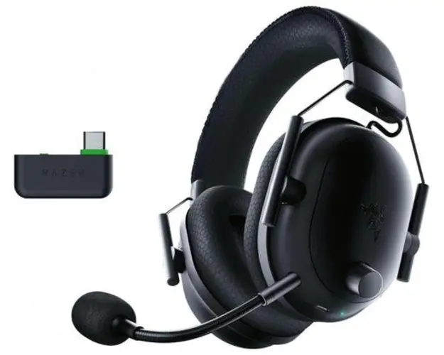 Casti Gaming Wireless Razer BlackShark V2 Pro Xbox, Bluetooth, Microfon, Izolare zgomot pasiva, Multiplatforma, Autonomie 70 ore (Negru)