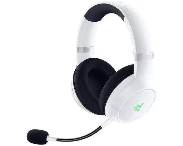 Casti Gaming Wireless Razer Kaira Pro Xbox, Bluetooth, Pernute din spuma cu memorie, Microfon (Alb)