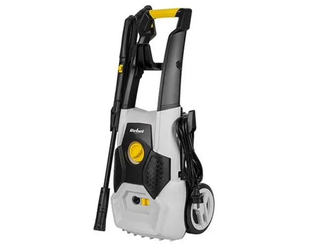 Aparat de spalat cu presiune REBEL RB-5016, 1800W, Presiune 1.2 MPa, Lungime furtun 5 m (Gri/Negru)