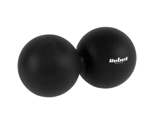 Minge duoball masaj REBEL ACTIVE RBA-3058, silicon, 6.2 x 12.5 cm