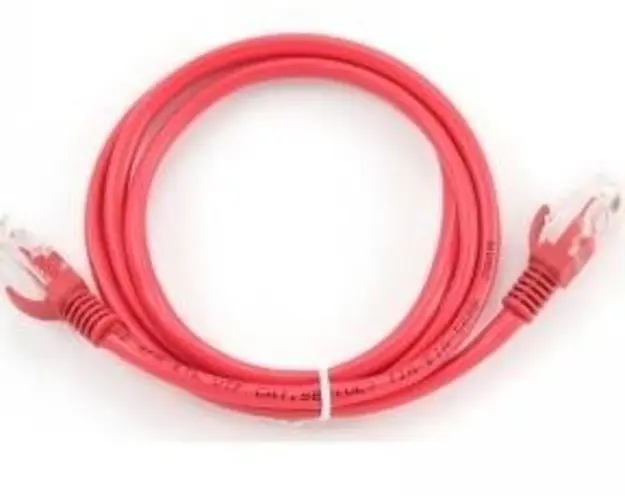 CABLU UTP Patch cord cat.5E&#44; 2m rosu