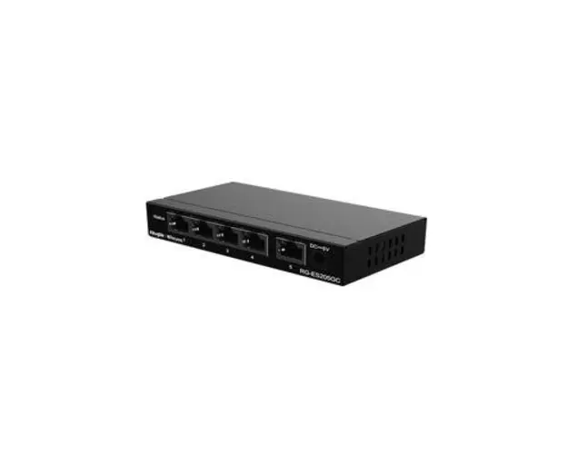 Switch Reyee RG-ES205GC, 5 porturi, Gigabit, Cloud Mananged