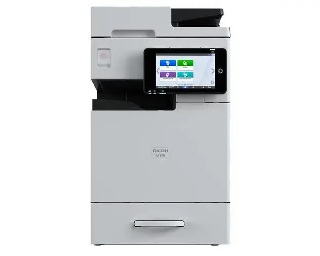 Multifunctional Ricoh IM370F, A4, Monocrom, 37 ppm, DADF, USB, Retea + Toner Ricoh 842610 13.500 pagini (Alb)
