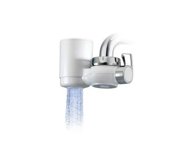 Sistem de filtrare apa Laica Genova HydroSmart, fixare pe robinet, 900 l, 2 functii (Alb)