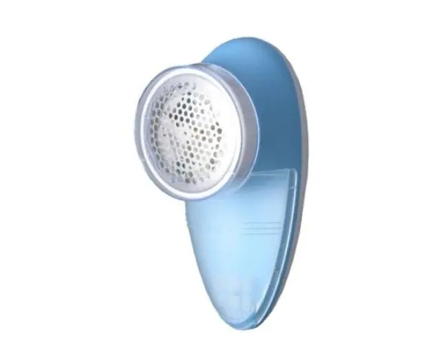 Aparat de curatat scame Blaupunkt RLR301, Incarcare USB, Autonomie 45 min, Diametru cutit de 4.2 cm, Design compact (Alb/Albastru)