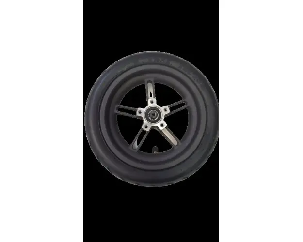 Roata si anvelopa cauciuc 8inch pentru trotineta electrica Xiaomi Mijia M365 (Negru)