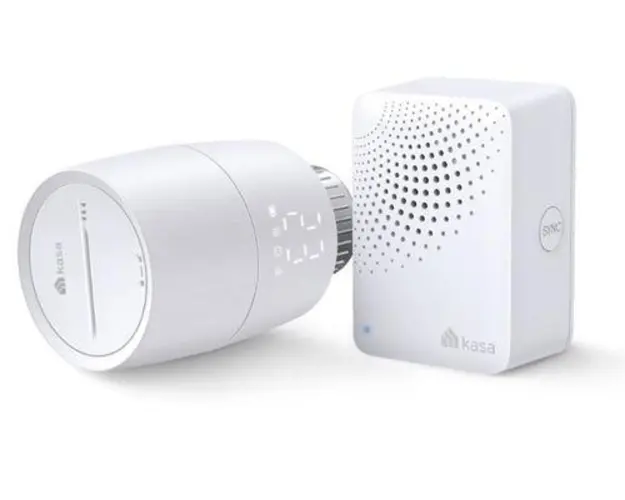 Robinet cu termostat si valva TP-Link KE100 KIT, frecventa functionare 868 MHz, include HUB control pana la 32 calorifere, contine 2 baterii AA (Alb)